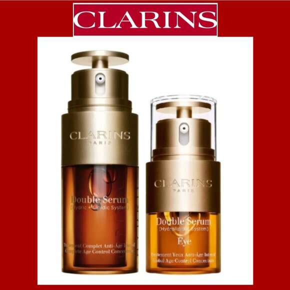 Clarins Double R Serum & Eye Serum Bundle NIB - Picture 1 of 9